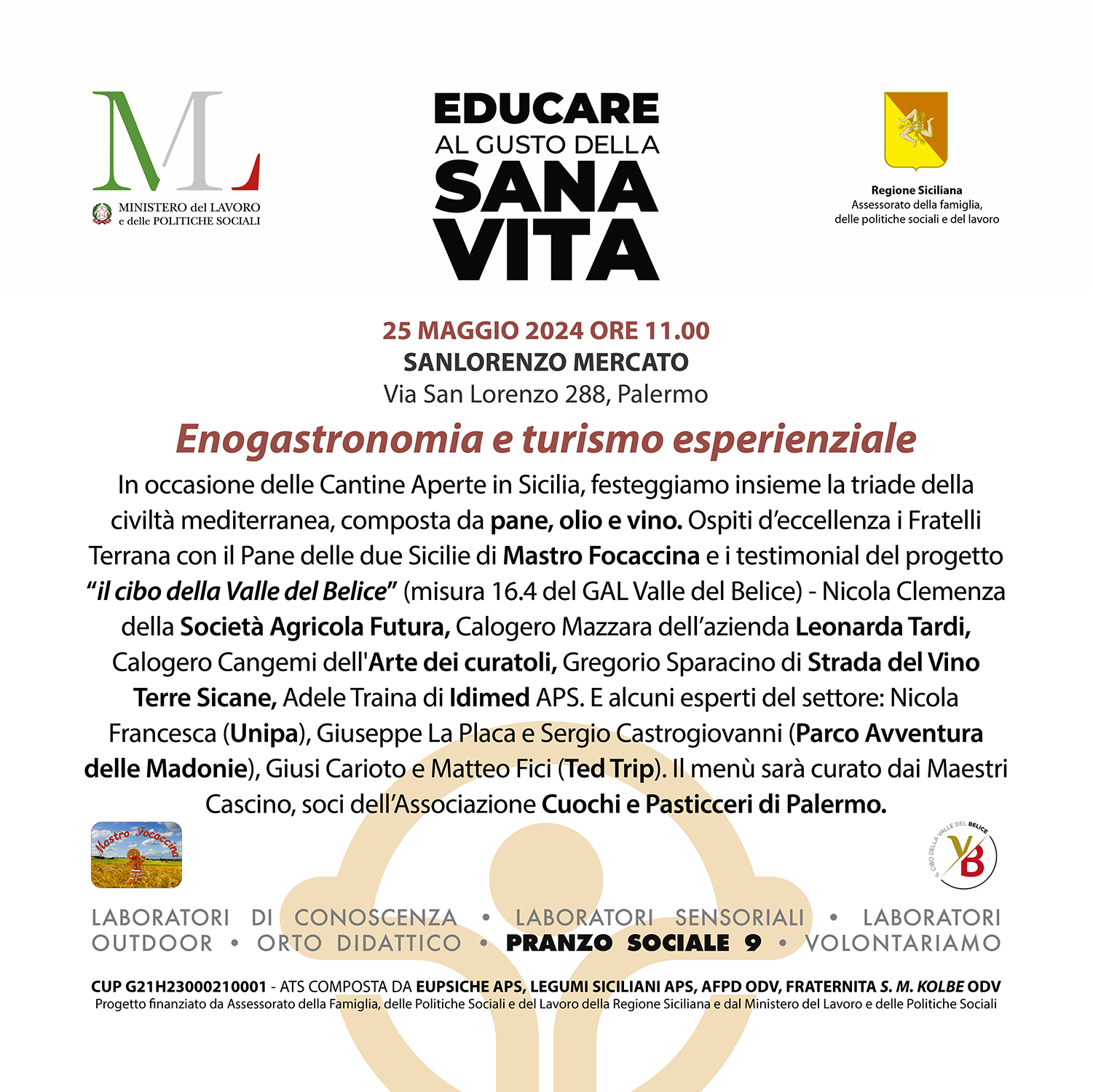 Enogastronomia e turismo esperienziale